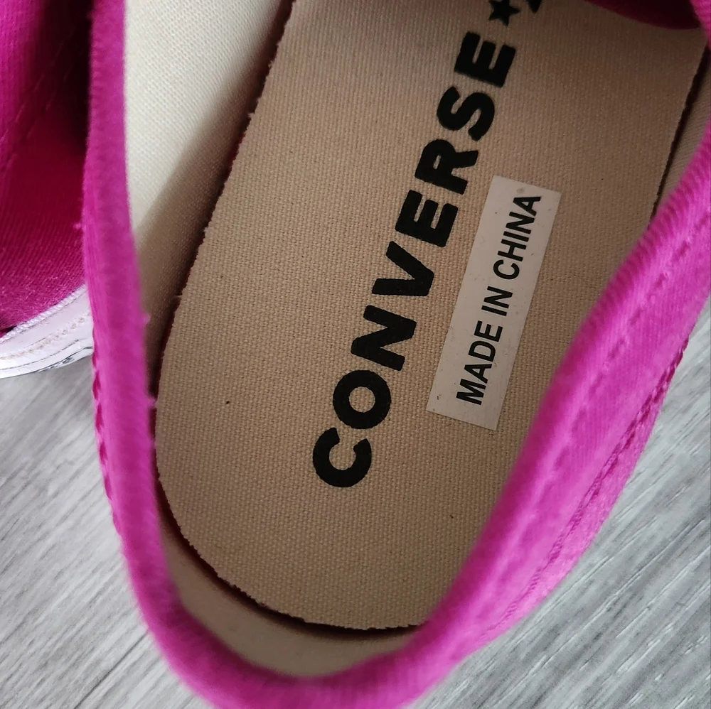 Jack Purcell Ox Converse In Cactus Flower/white - Picture 9 of 11